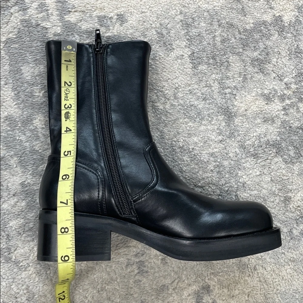 New Jeffrey Campbell Liverpool 2 Platform Ankle Boot Bootie Black Sz 5